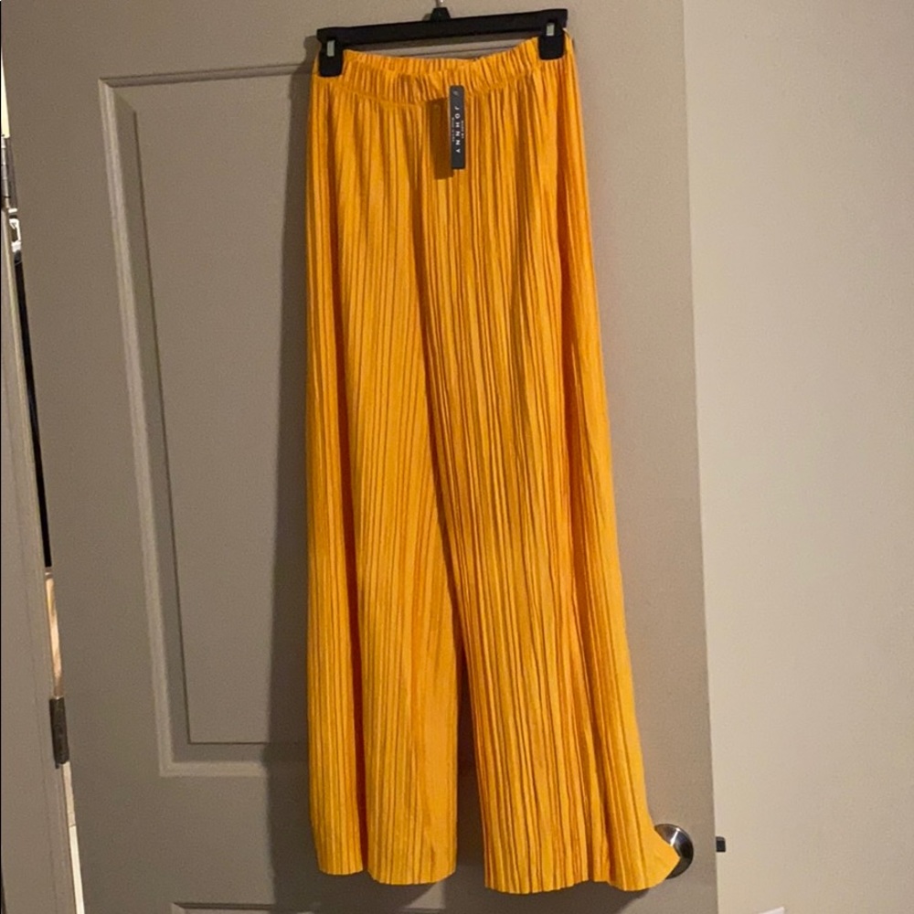 Summer Yellow pants